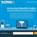 Landing Page: Introducing Deposition Engine