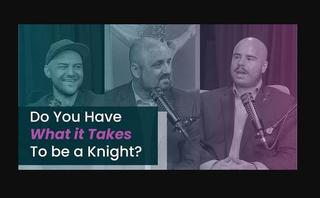 "Why You Should Become a Knight" Interview on the AWAKEN Catholic Show