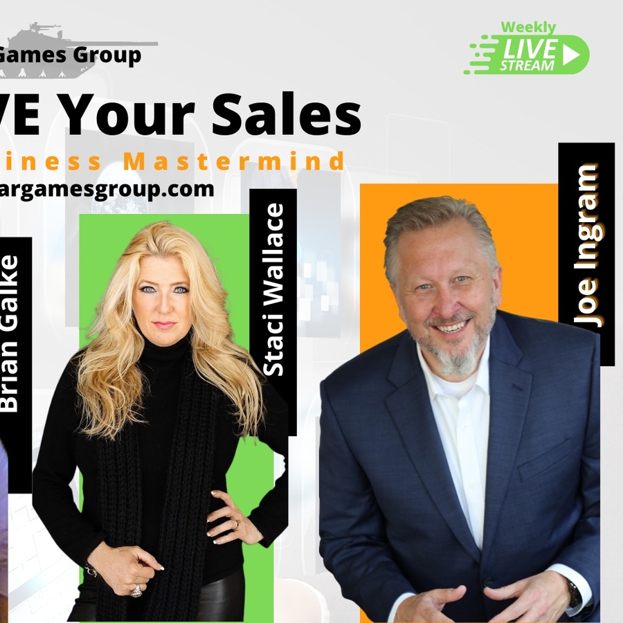 Staci Wallace Shares on War Games Group with Joe Ingram the Sales Genius