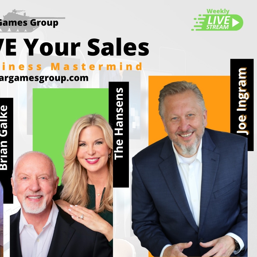 Mark Victor Hansen Shares on War Games Group with Joe Ingram the Sales Genius